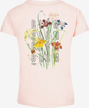 F4NT4STIC Shirt 'Blóm Blumenstrauss' in Pink: front