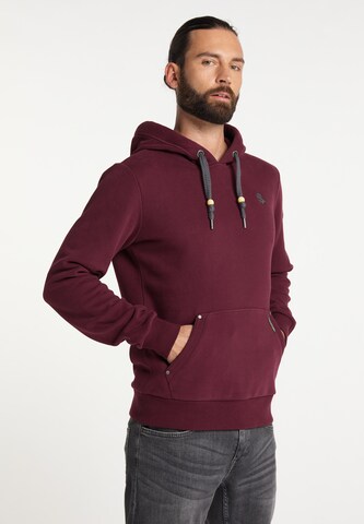 Schmuddelwedda Sweatshirt in Rood: voorkant