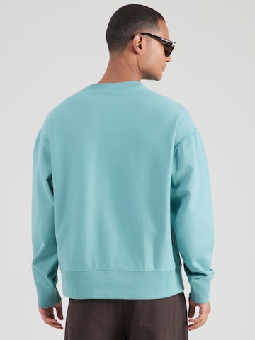 Calvin Klein Jeans Μπλούζα φούτερ 'PREMIUM' σε πράσινο: πίσω