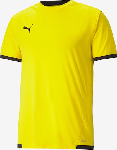 PUMA T-Shirt fonctionnel en jaune / noir, Vue avec produit