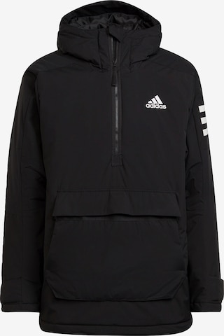 ADIDAS PERFORMANCE Outdoor jacket 'Utilitas Insulated' in Black: front