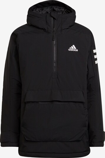 ADIDAS PERFORMANCE Outdoor jacket 'Utilitas Insulated' in Black / White, Item view