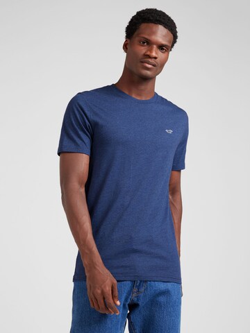 HOLLISTER - Camiseta en azul: frente