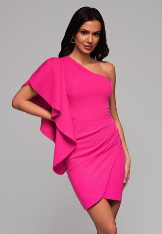 Robe de soirée Ombre en rose