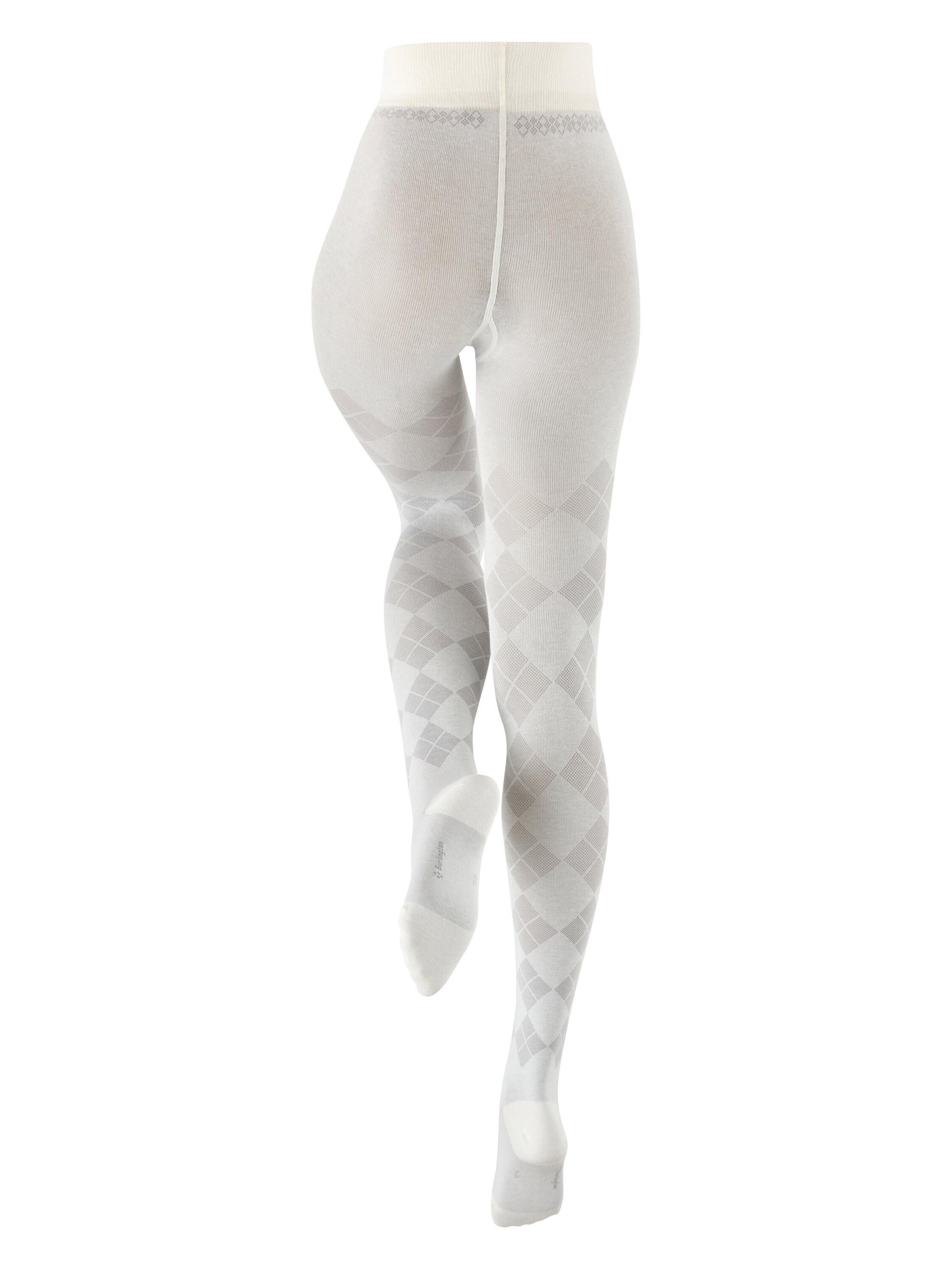 BURLINGTON Tights 'Elegant Essence' in White