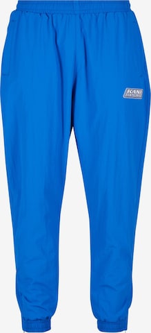 Loosefit Pantalon de sport Karl Kani en bleu : devant