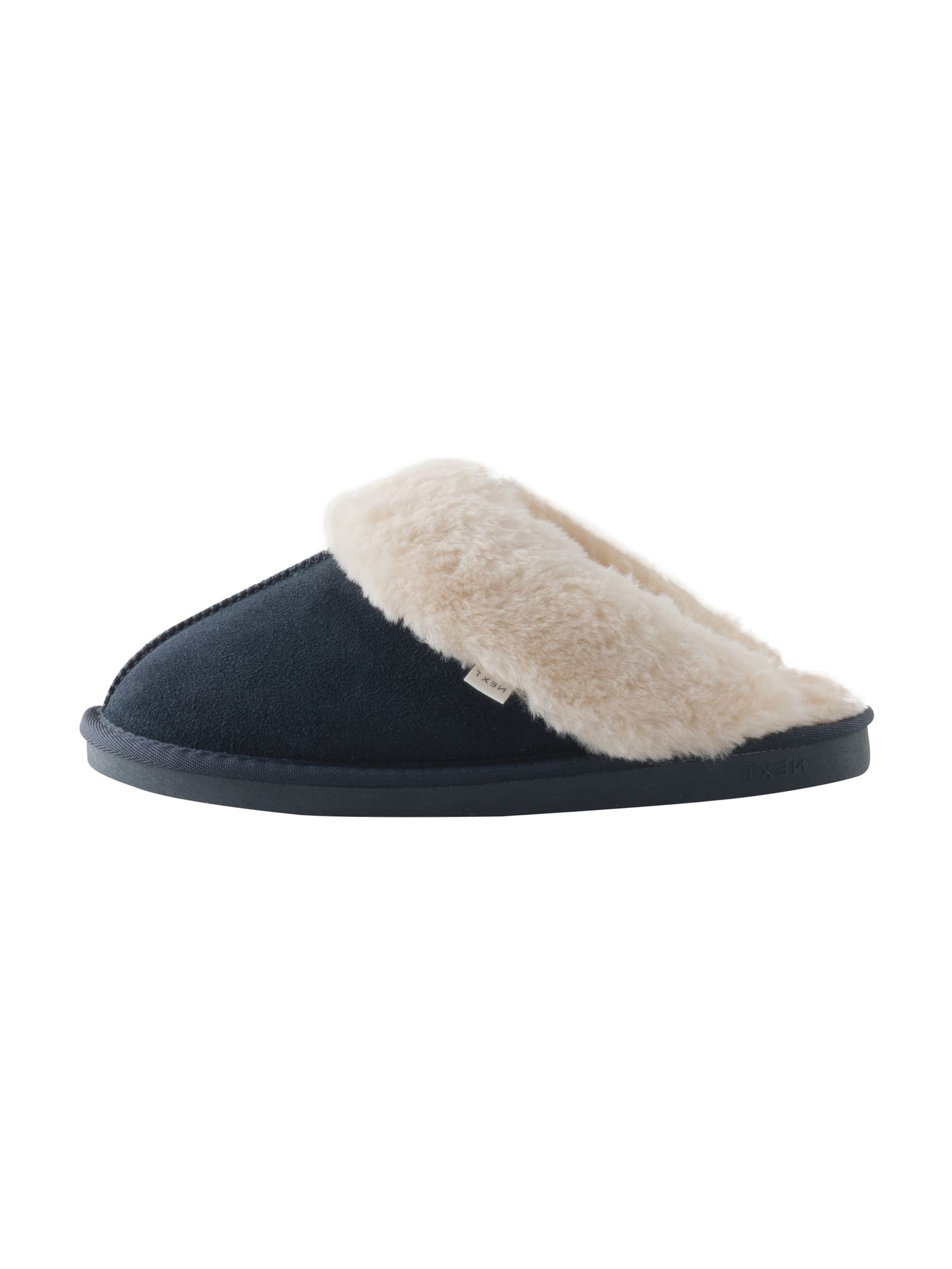 Ciabatta di Next in blu: frontale