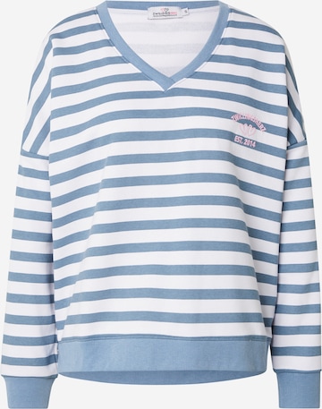 Pull-over Zwillingsherz en bleu : devant
