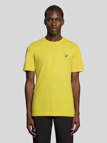 Lyle & Scott Shirt in Geel: voorkant