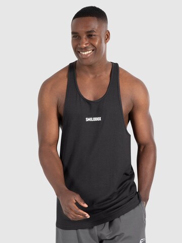T-Shirt fonctionnel ' Leno ' Smilodox en gris : devant