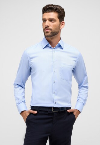 ETERNA Regular Fit Hemd in Blau: Vorderseite