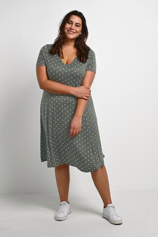 Robe 'Rachel' KAFFE CURVE en vert