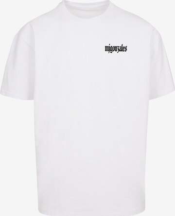 MJ Gonzales Shirt 'Celestial Chapter' in White: front