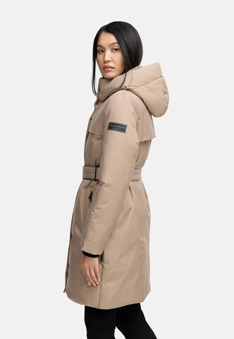 NAVAHOO Wintermantel 'Gipfelspass XIV' in Beige