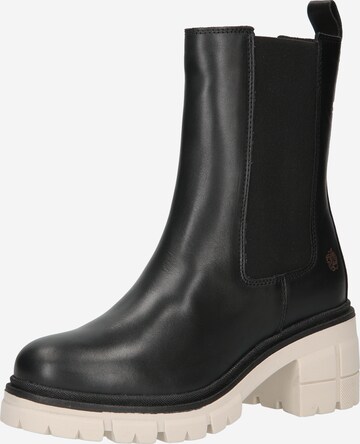 Apple of Eden Chelsea Boots 'Peggy' in Schwarz: predná strana