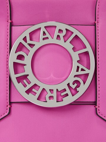 Karl Lagerfeld Handtasche in Pink