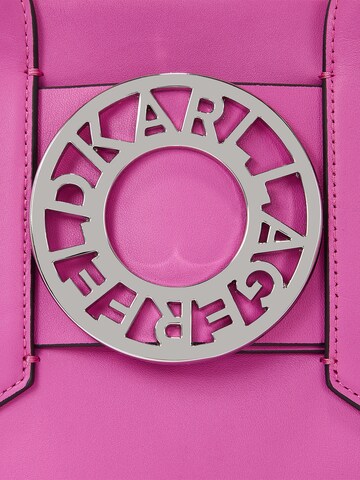 Karl Lagerfeld - Bolso de mano en rosa