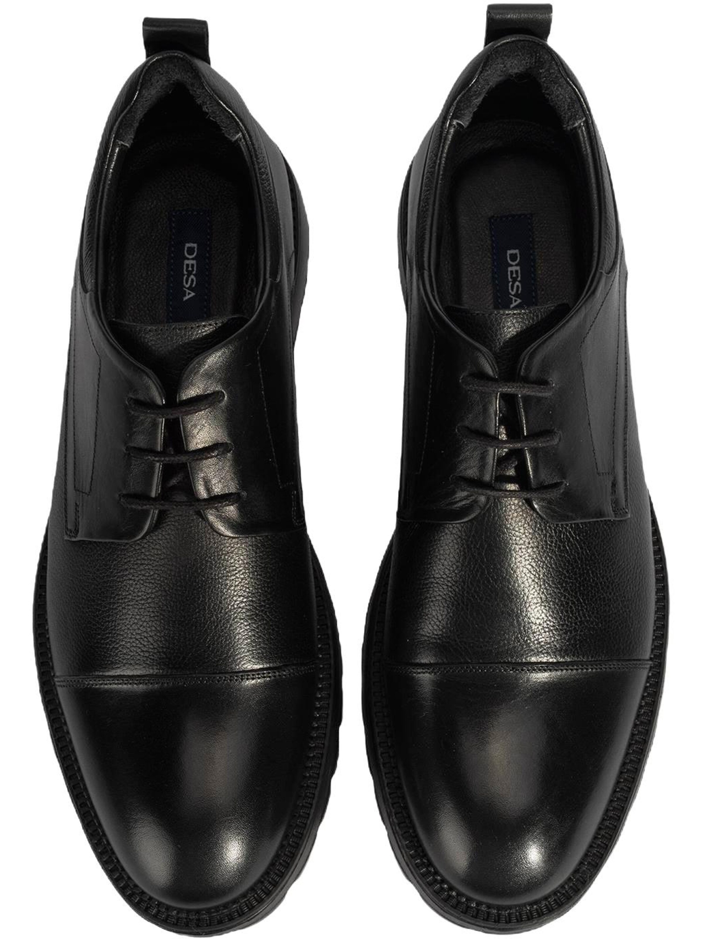 Desa Slipper 'Schnürschuhe'‌‌‌‌ in Schwarz