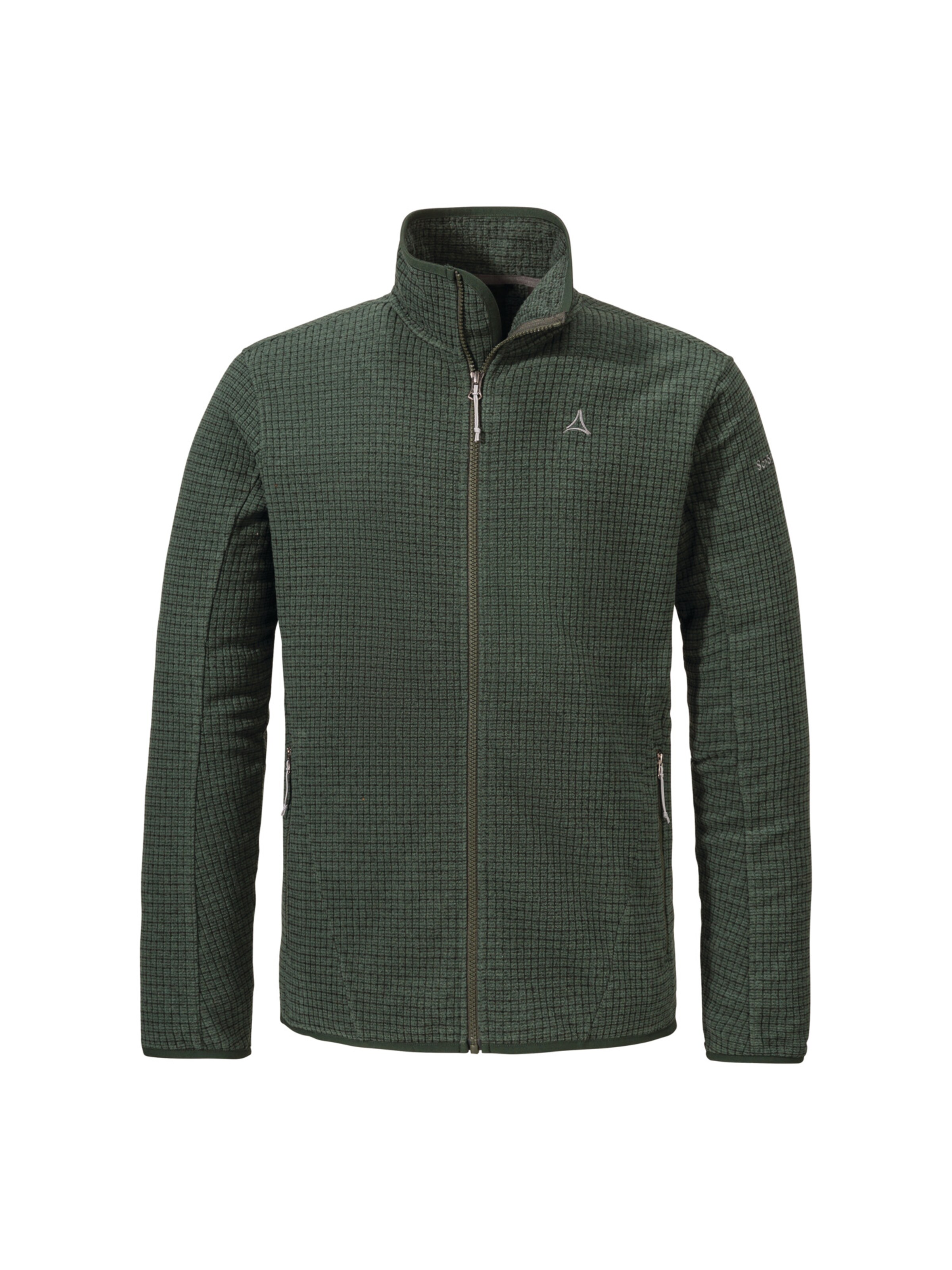 Veste en polaire fonctionnelle Schöffel en vert : devant