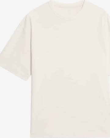 T-Shirt Marks & Spencer en beige : devant