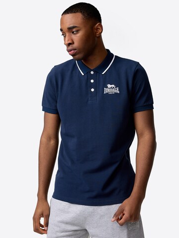 LONSDALE Shirt 'BALLYGALLEY' in Blauw: voorkant