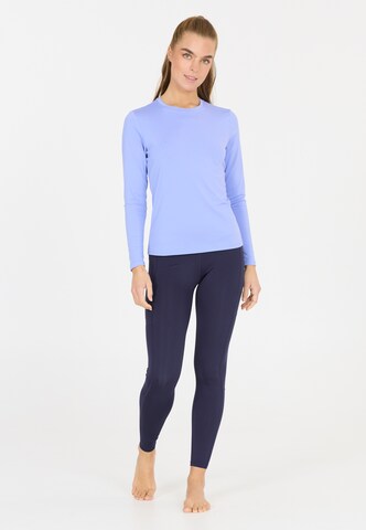 Athlecia Skinny Sportbroek 'Elli' in Blauw