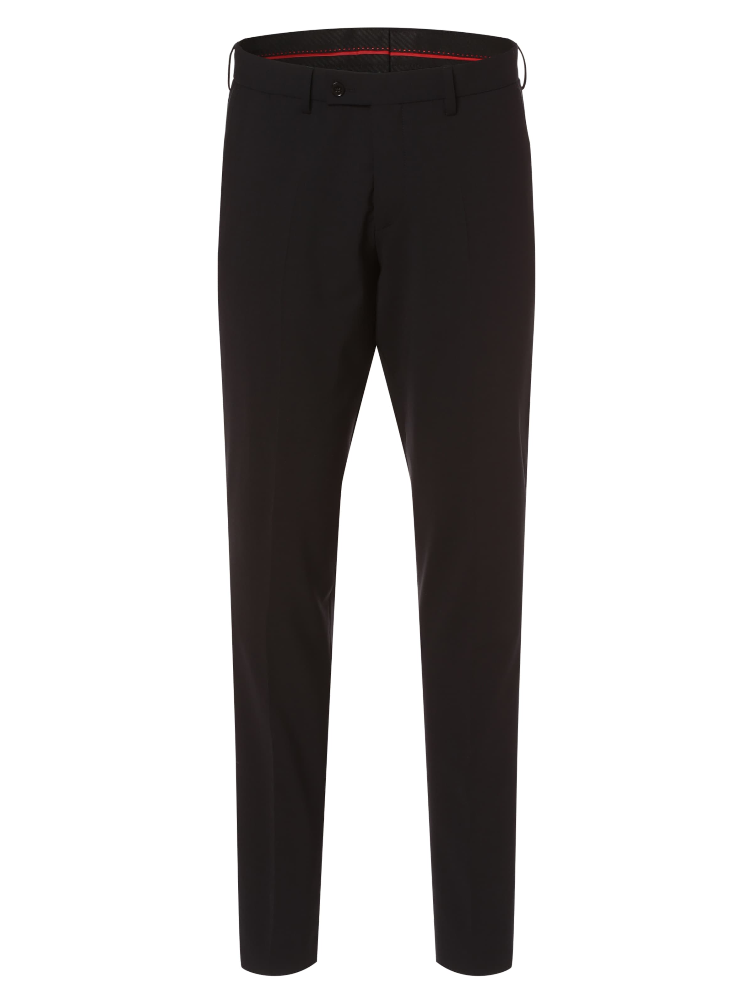 Finshley & Harding London Slimfit Pantalon ' Hoxdon ' in Blauw: voorkant