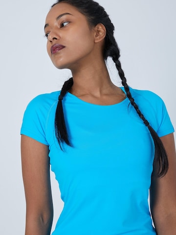 SPORTKIND Performance shirt 'Capsleeve' in Blue