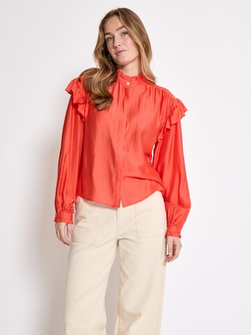Camicia da donna 'Fallula' di Peppercorn in arancione: frontale