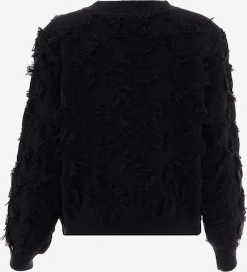 Pull-over swirly en noir