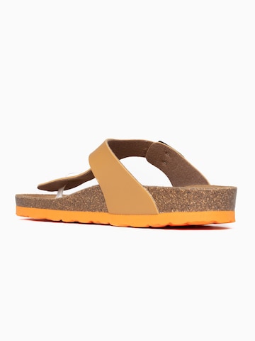 Bayton T-bar sandals 'Mercure' in Brown