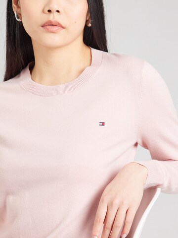 TOMMY HILFIGER Pullover in Pink