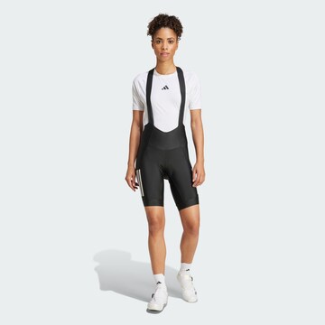 ADIDAS PERFORMANCE Skinny Sporthose in Schwarz: Vorderseite