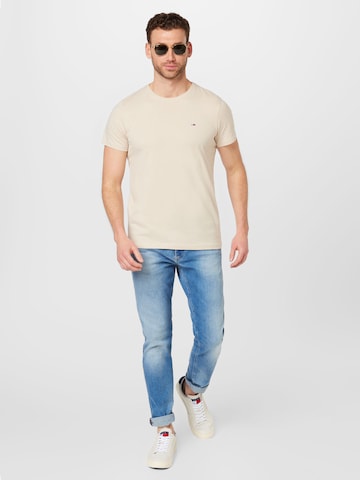 T-Shirt Tommy Jeans en beige