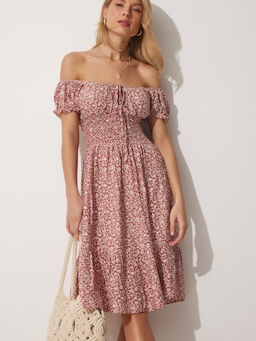 Robe d’été Happiness İstanbul en rose : devant