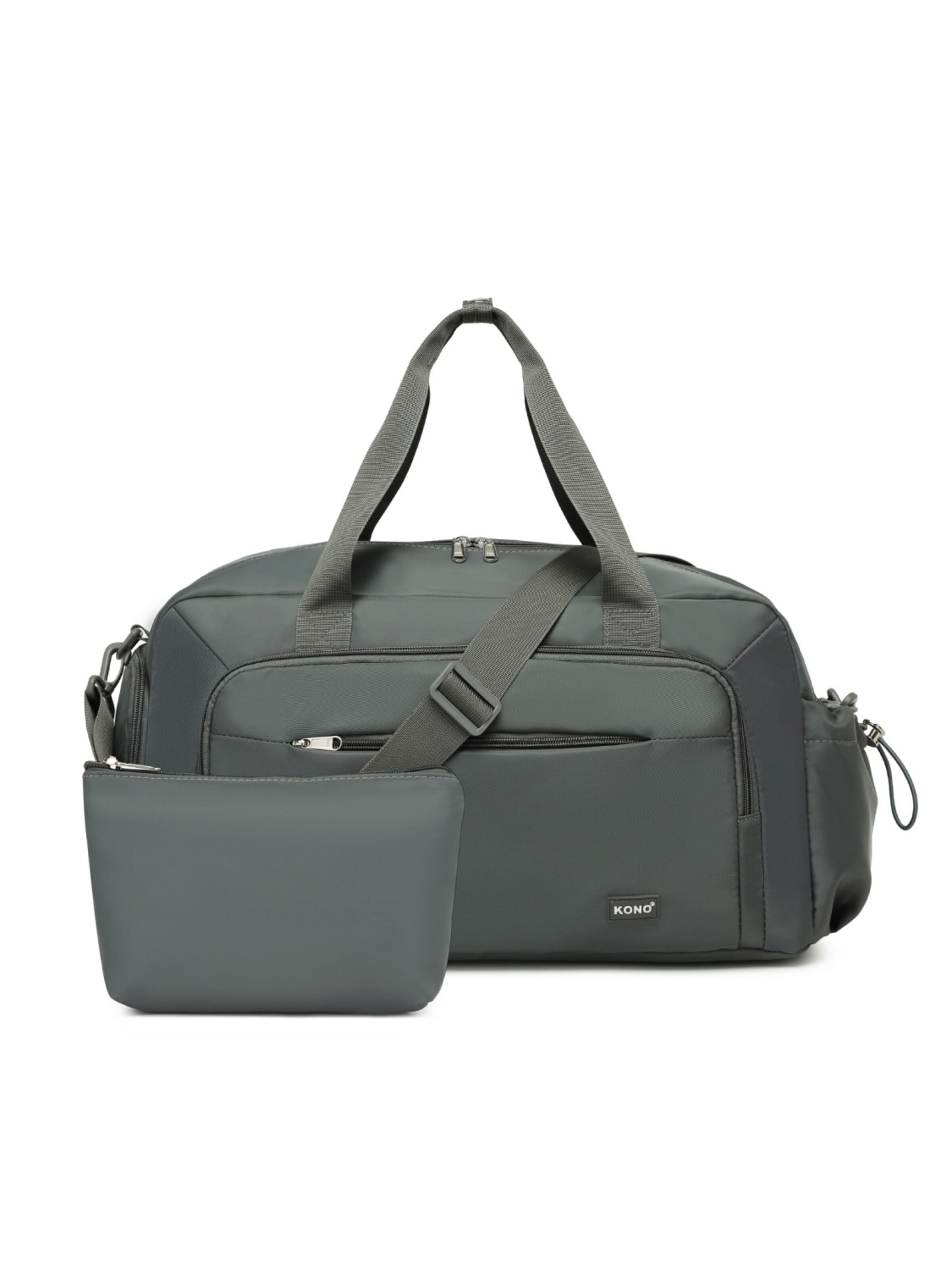 Kono Reisetasche‌ in Grau: Vorderseite