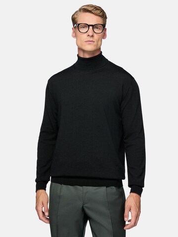 Boggi Milano Sweater in Black: front