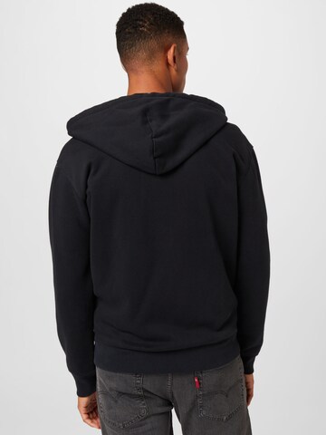 HOLLISTER Sweatjacke in Schwarz