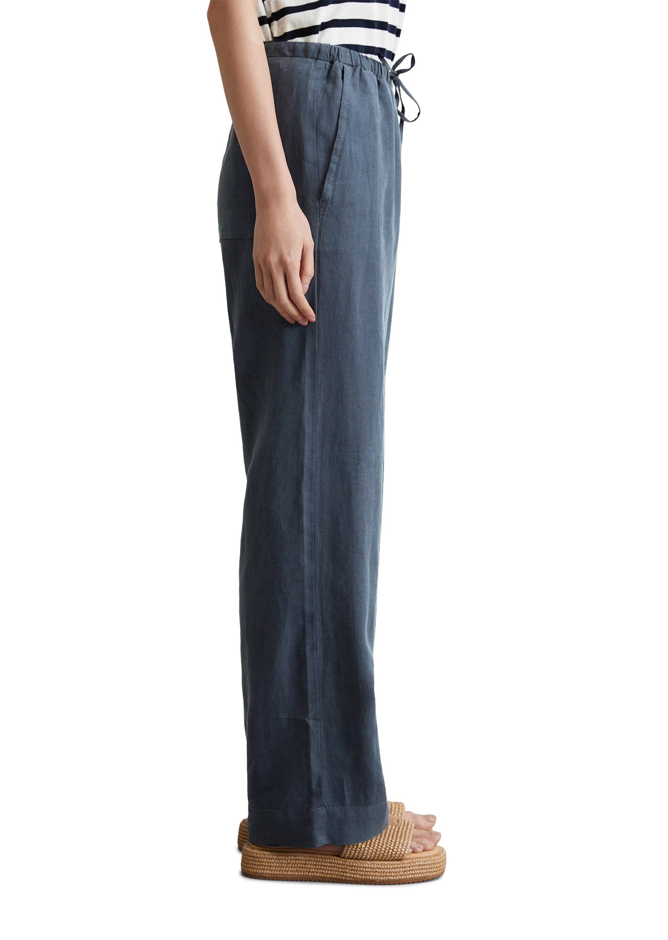 Marc O'Polo Štandardný strih Nohavice - Modrá