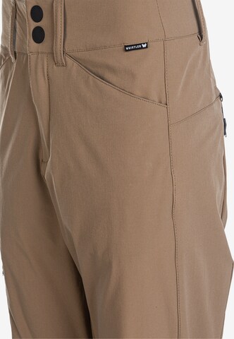 Whistler Regular Outdoor Pants 'SHANNIE W' in Beige