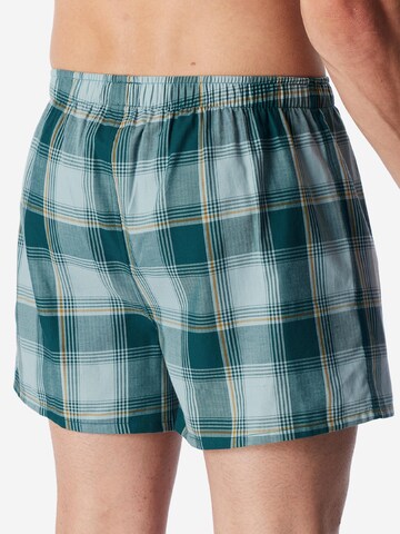 SCHIESSER Boxer shorts 'Web' in Blue