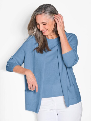Cardigan Goldner en bleu : devant