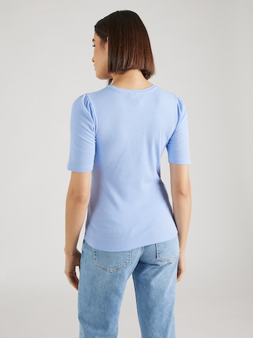 PIECES - Camisa 'RUKA' em azul