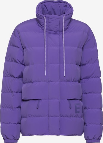 Elbsand Jacke in Lila: Vorderseite