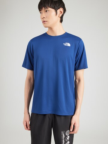THE NORTH FACE Toiminnallinen paita värissä sininen: etupuoli