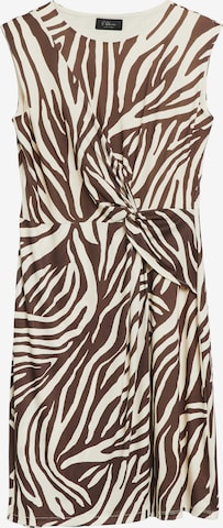 Robe s.Oliver BLACK LABEL en beige : devant