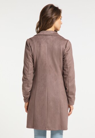 Manteau mi-saison Usha en marron