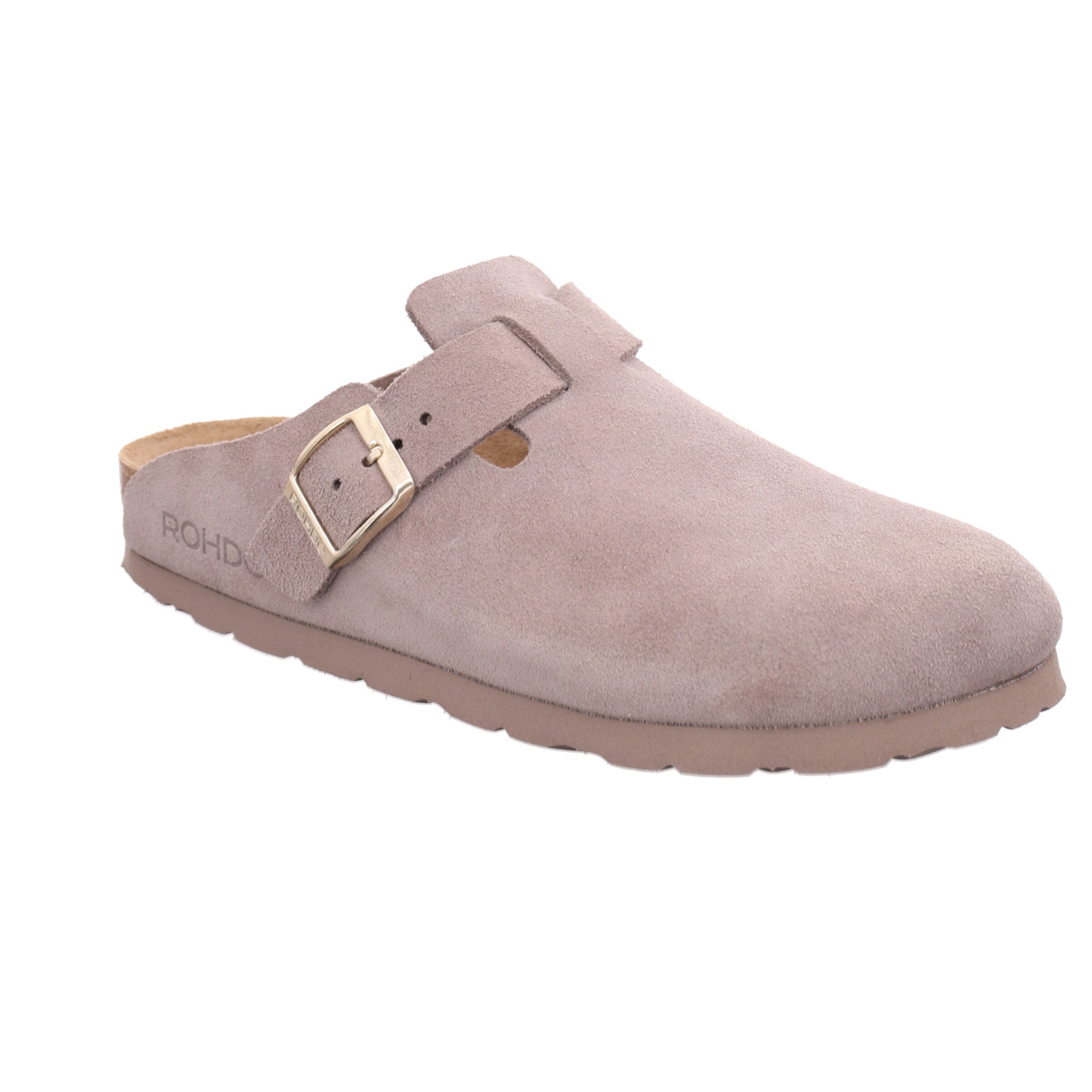 ROHDE Mules 'Alba' in Purple: front