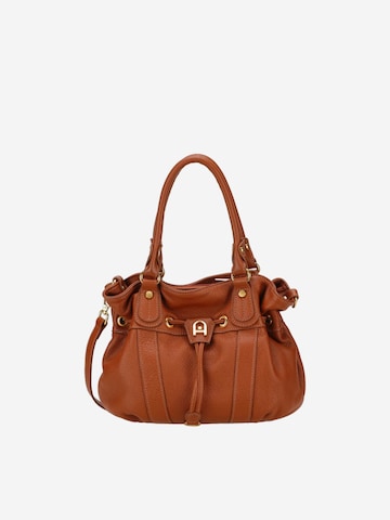 Arthur & Aston Crossbody Bag 'Arthur & Aston Sac Bandoulière Femme Cognac' in Brown: front