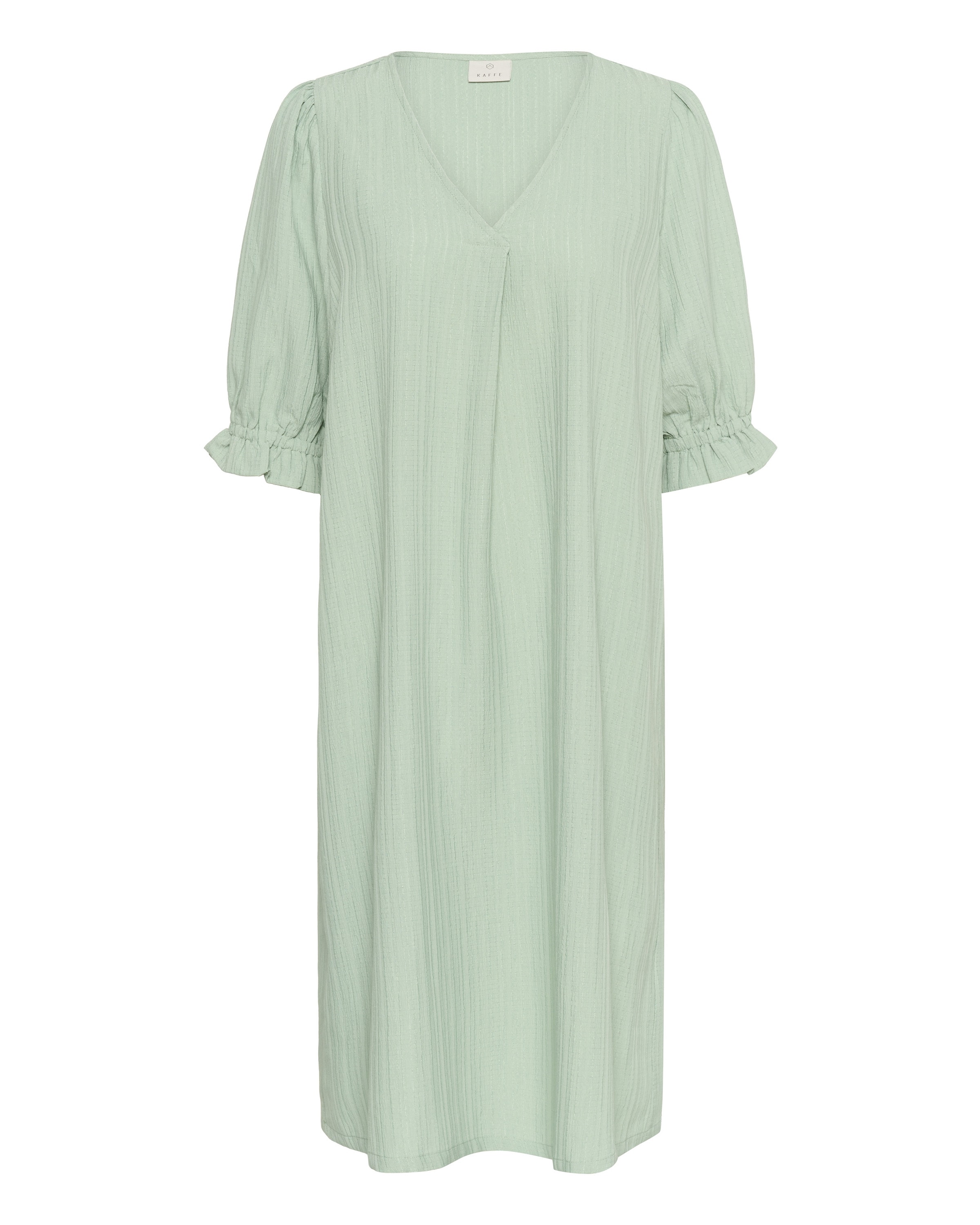 Kaffe - Vestido em verde: frente